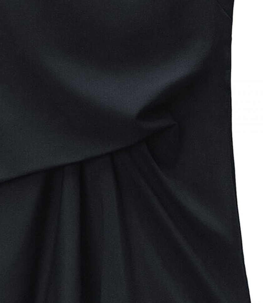 TUCKED HEM DRESS