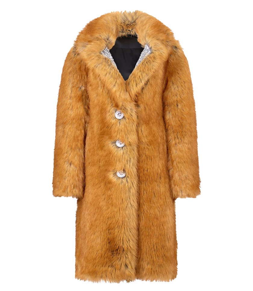 SALES - SEQUIN DETAILS FUR COAT