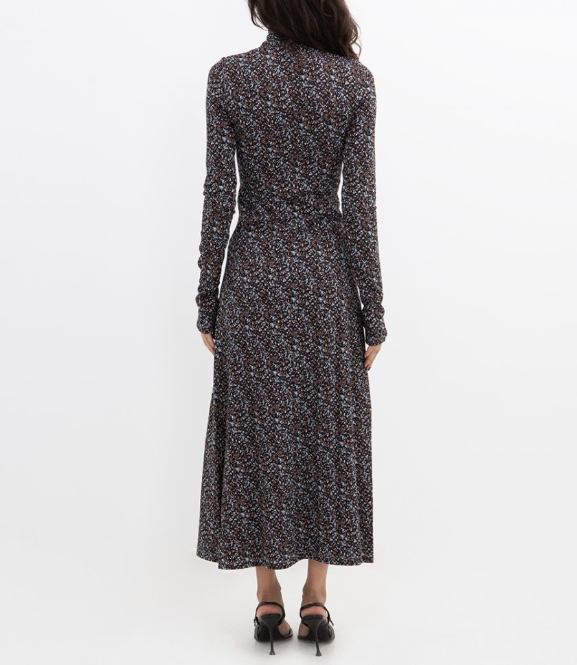 TURTLENECK LONG DRESS