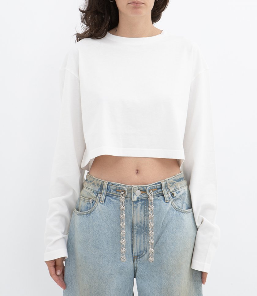 LONG SLEEVE BOX TEE