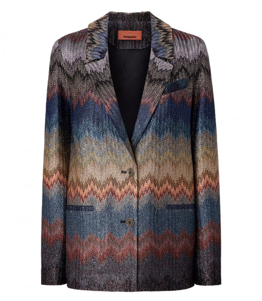 CLOTHES - SNAKE PATTERN BLAZER