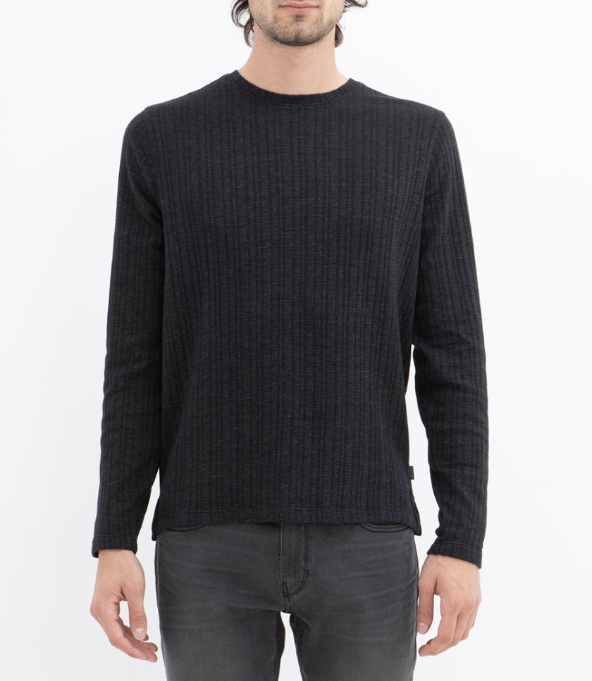 FERN LS TEXTURE CREW
