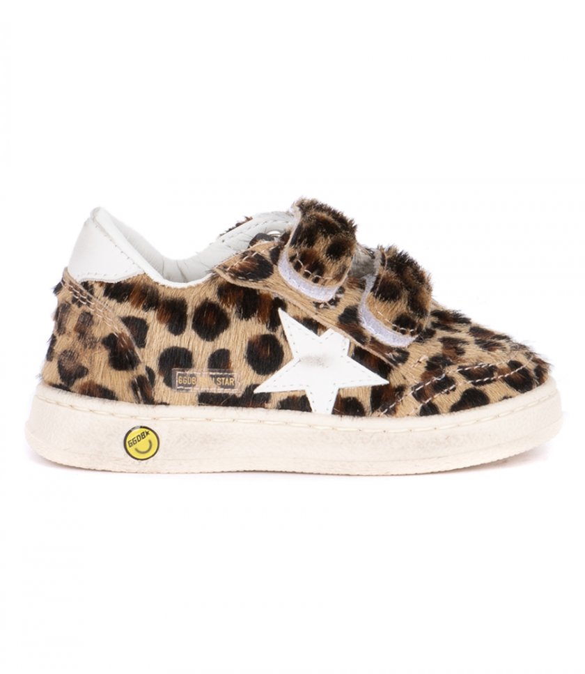 SHOES - LEOPAR PRINT BALL STAR