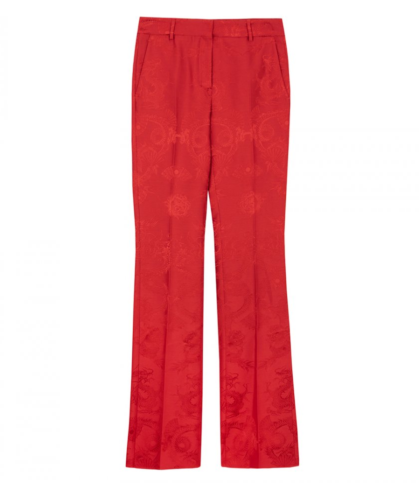 SALES - DRAGON EMBROIDERED TROUSERS