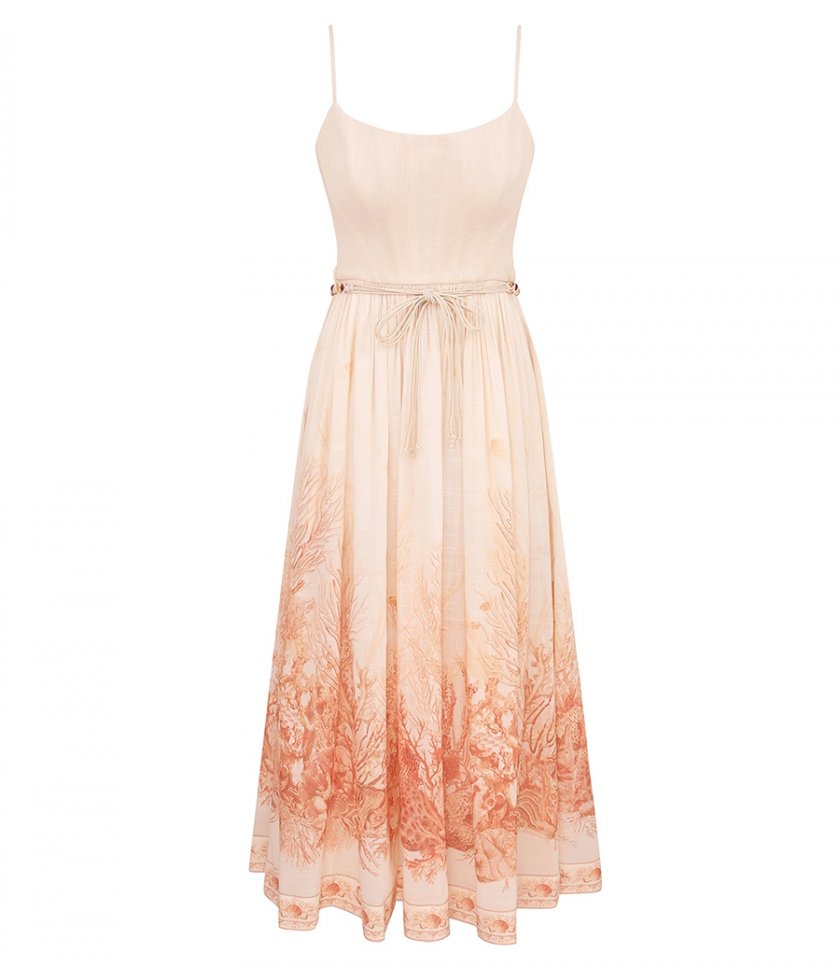 CLOTHES - WANDERLUST CORSET MIDI DRESS