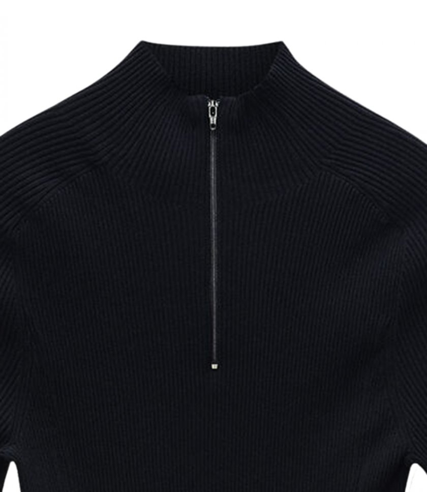 RIBBED SS DRESS
