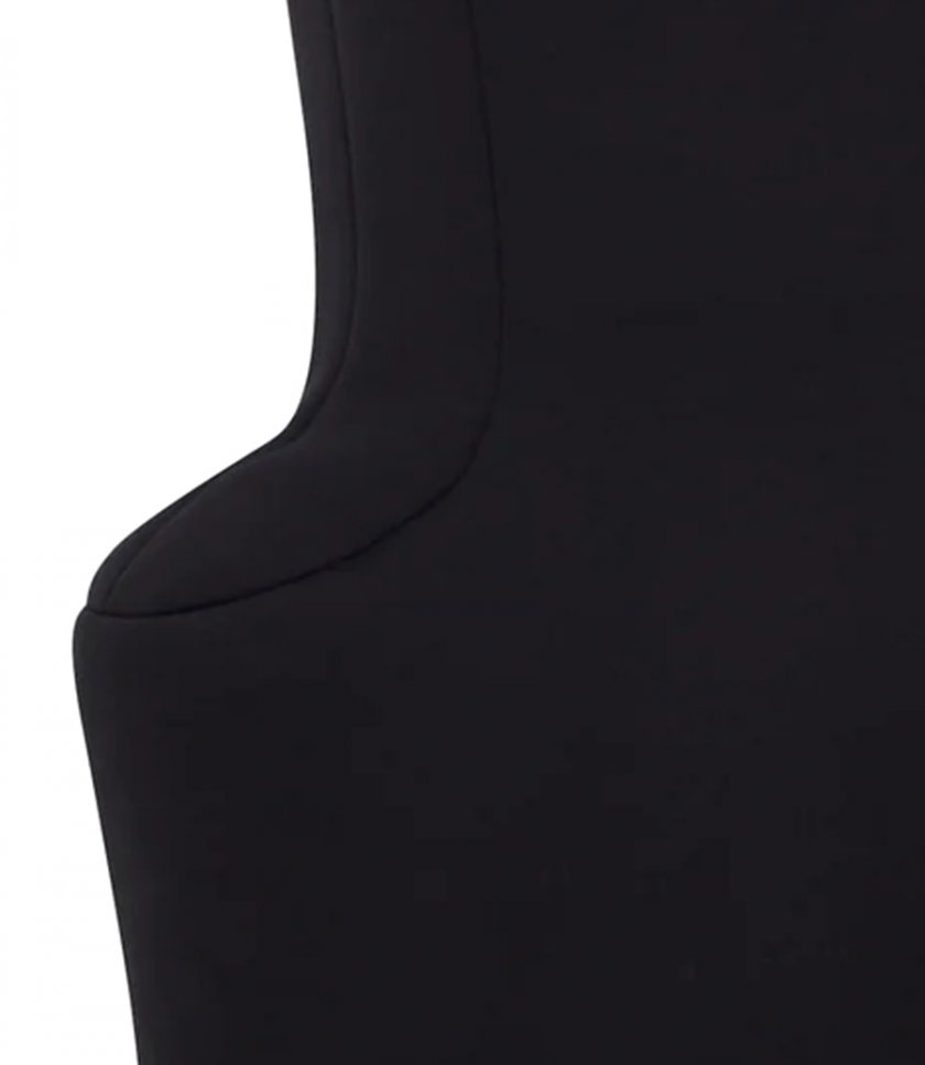 STRAPLESS MINI DRESS WITH PADDED HIP DETAIL