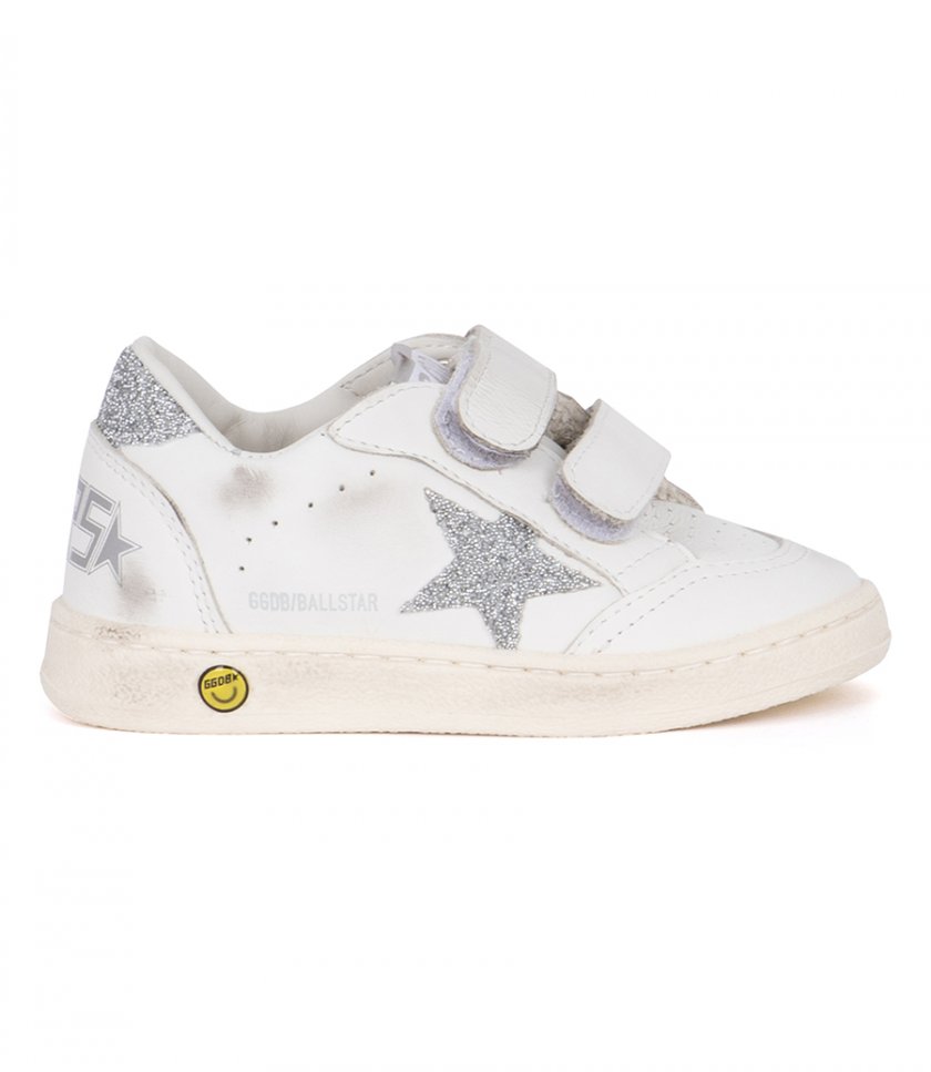 SHOES - SILVER GLITTER STAR BALL STAR