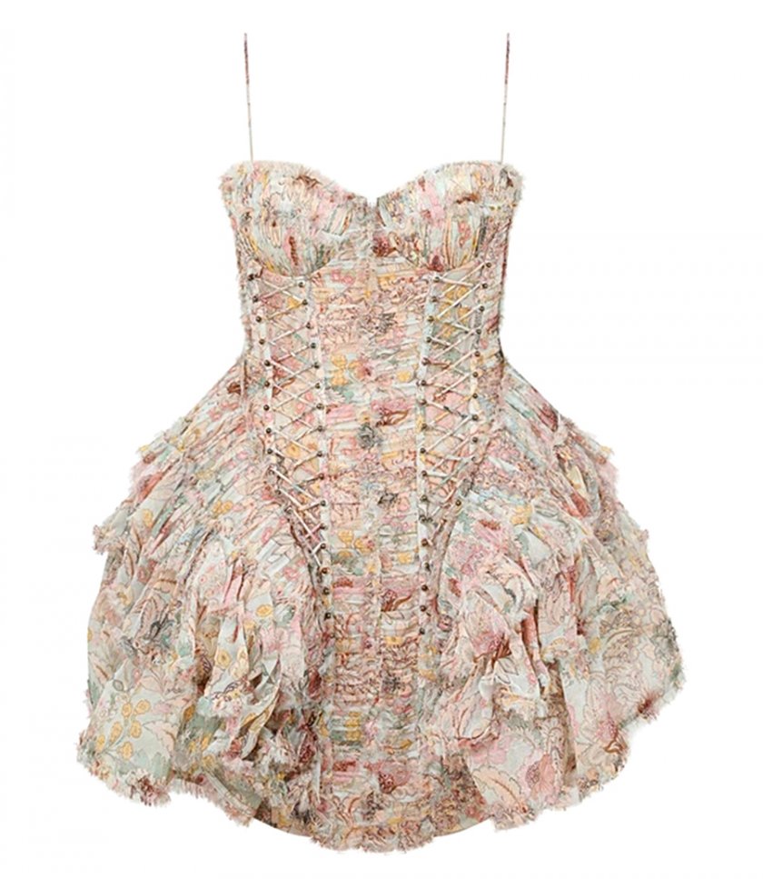 CLOTHES - REBELLION FRAYED MINI DRESS
