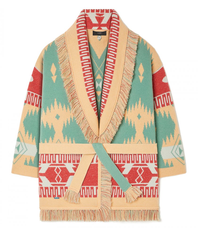 ALANUI - ICON JACQUARD CARDIGAN