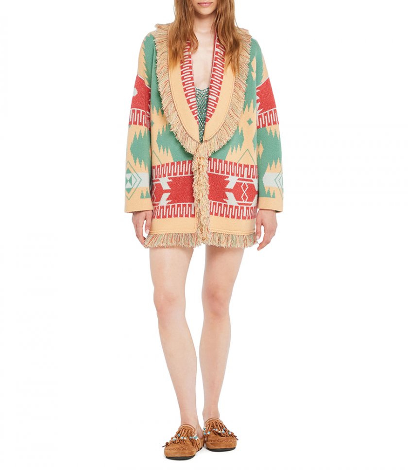 ICON JACQUARD CARDIGAN