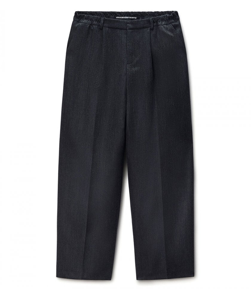 ALEXANDER WANG - MID-RISE TAILORED PANT