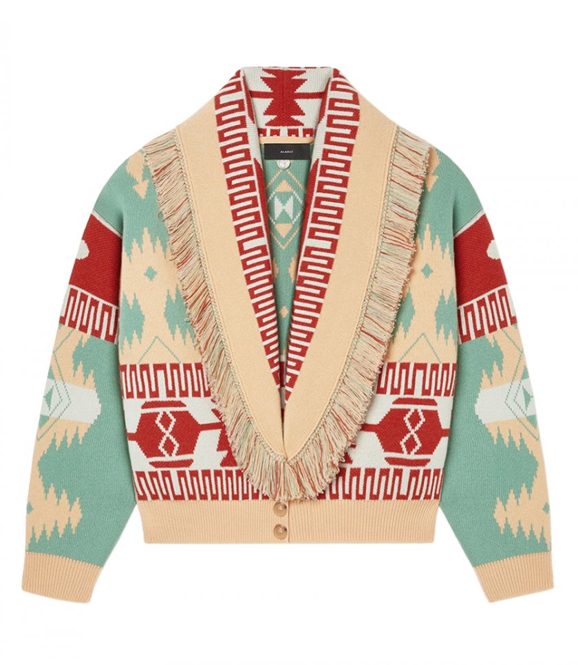 ALANUI - ICON JACQUARD CARDI-BOMBER