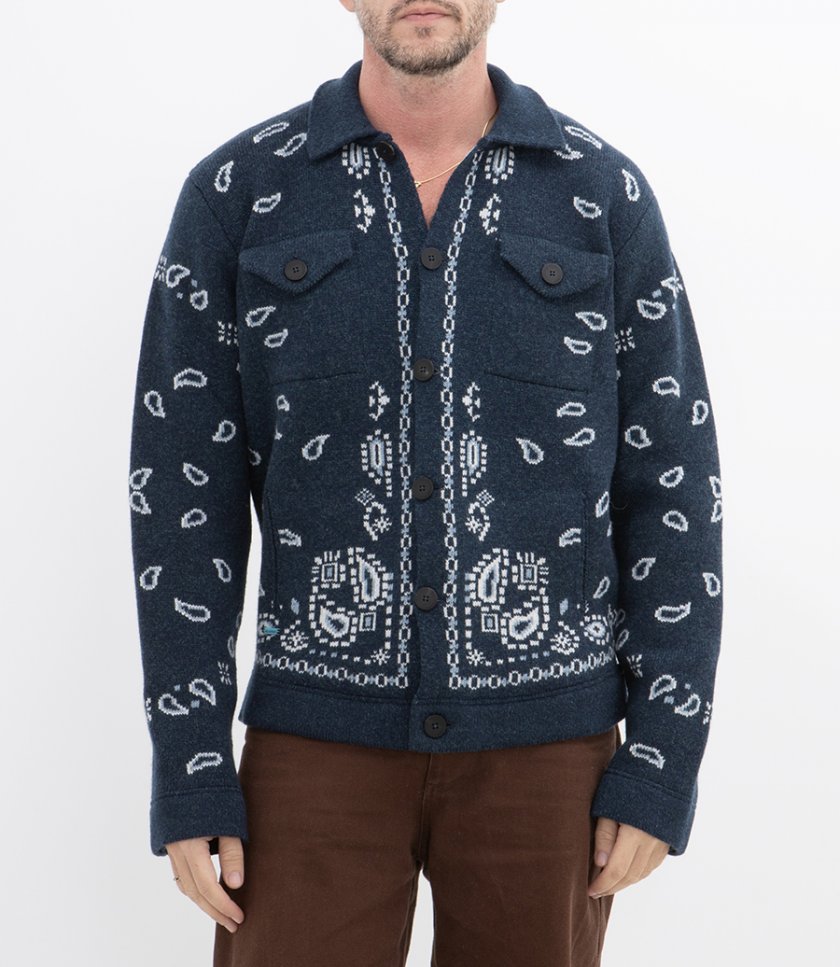 BANDANA JACQUARD JACKET