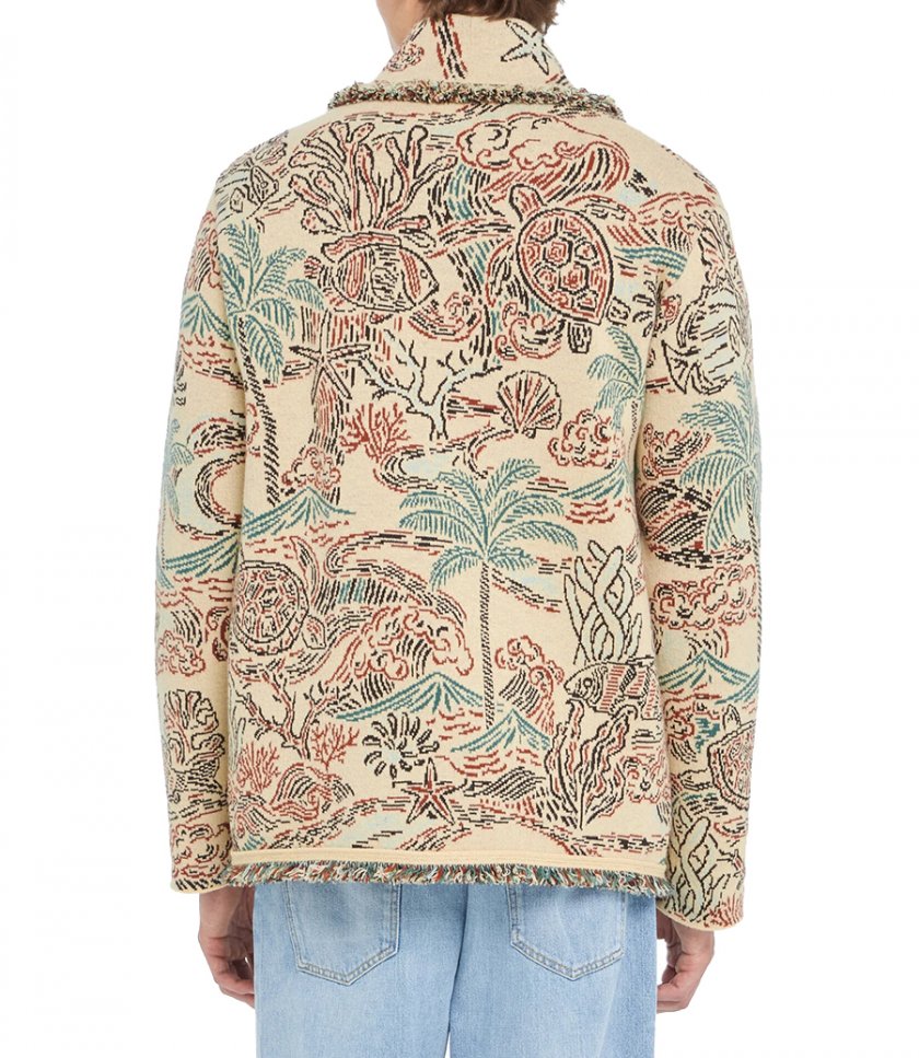 SKETCHED BY THE SEA CARDIGAN