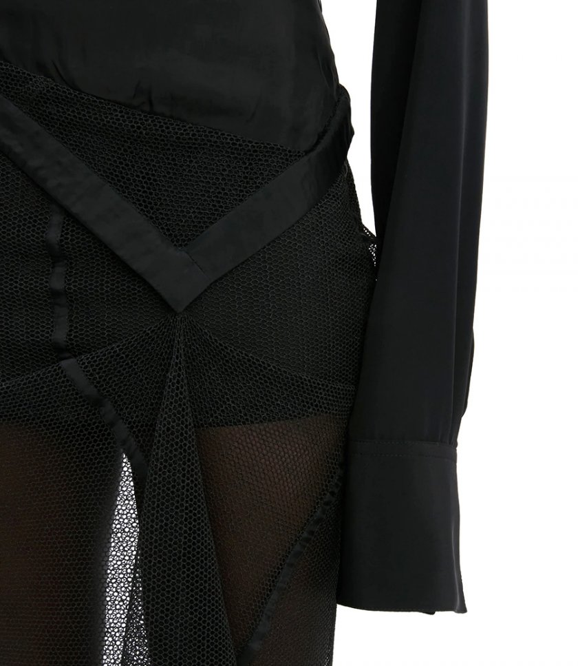 BASQUE DETAIL MIDI SKIRT