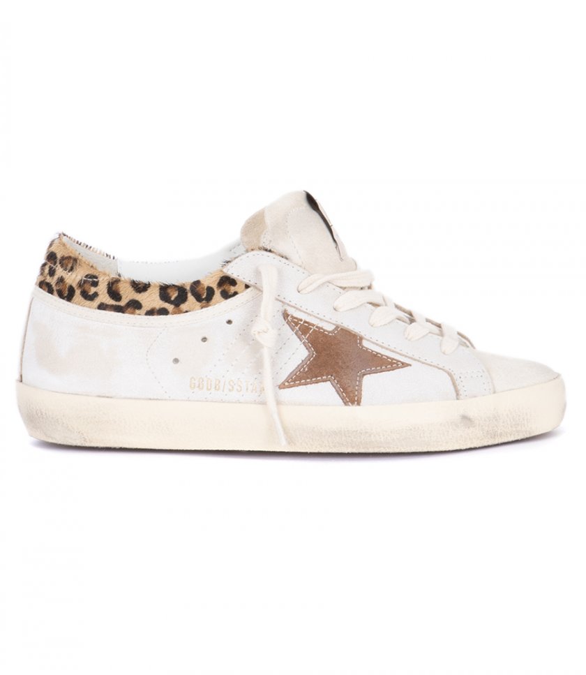 SHOES - LEOPAR PRINTED COLLAR SUPER-STAR