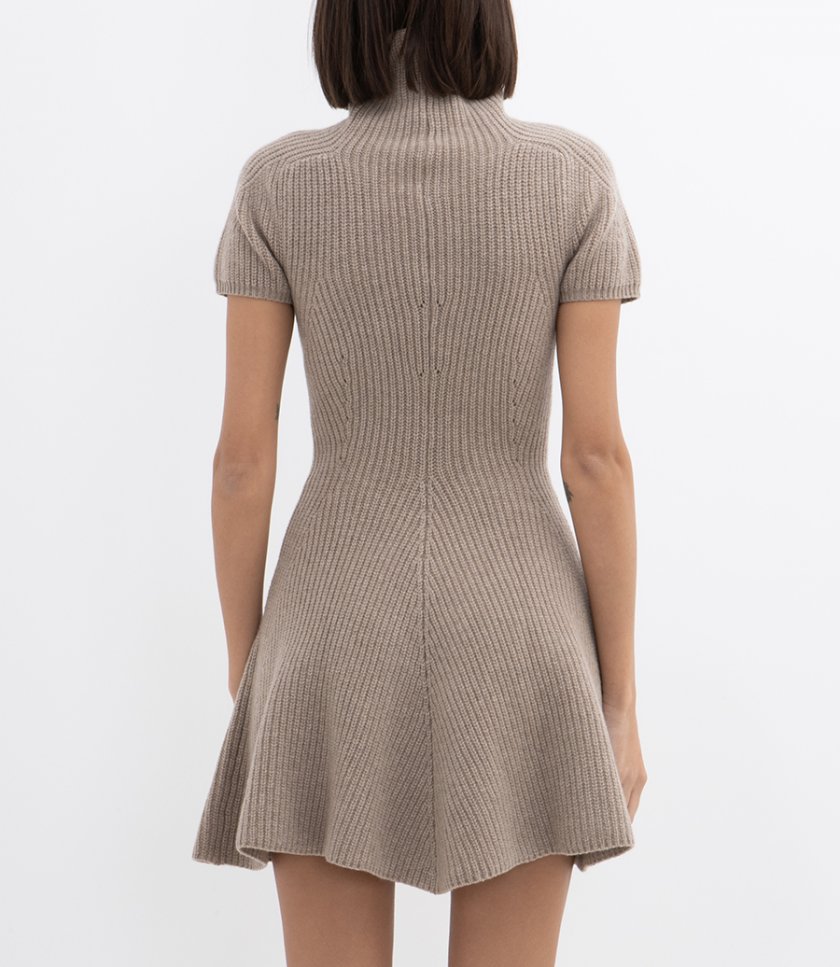 TURTLENECK KNITWEAR DRESS