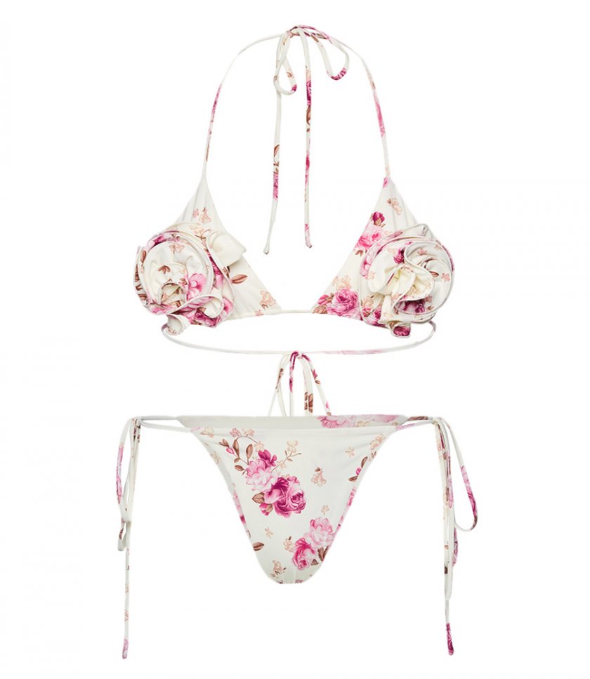 BEACHWEAR - FLORAL PRINT TRIANGE BIKINI