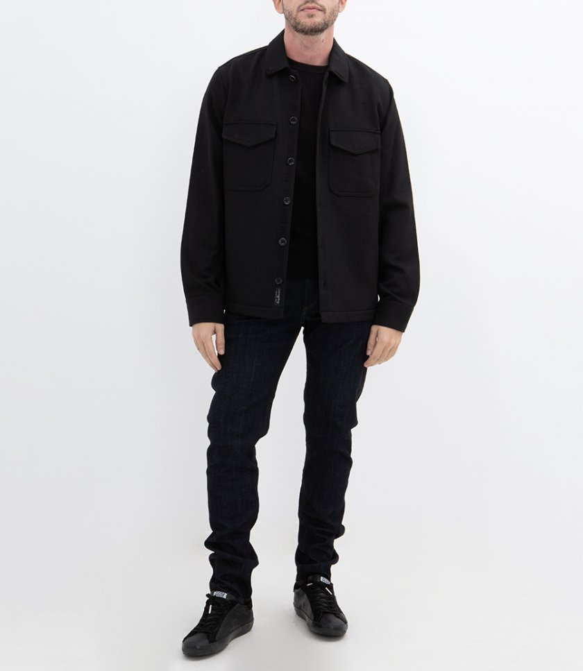HYDE WOOL-BLEND SHIRT JACKET