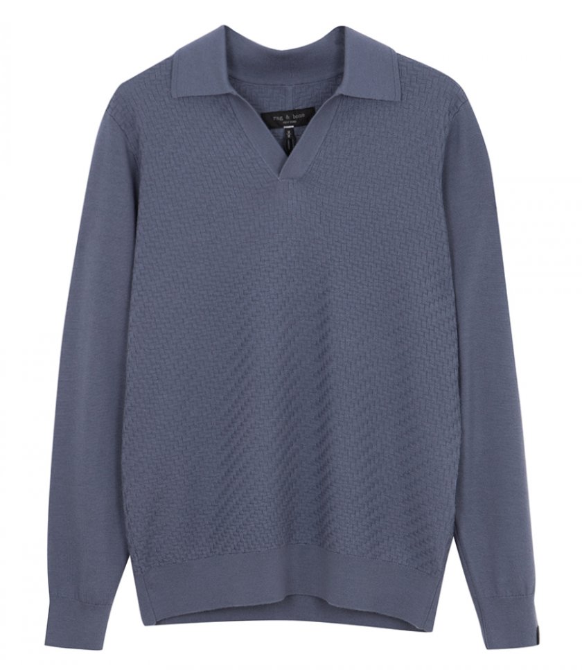 RAG & BONE - CHARLES LS JOHNNY POLO