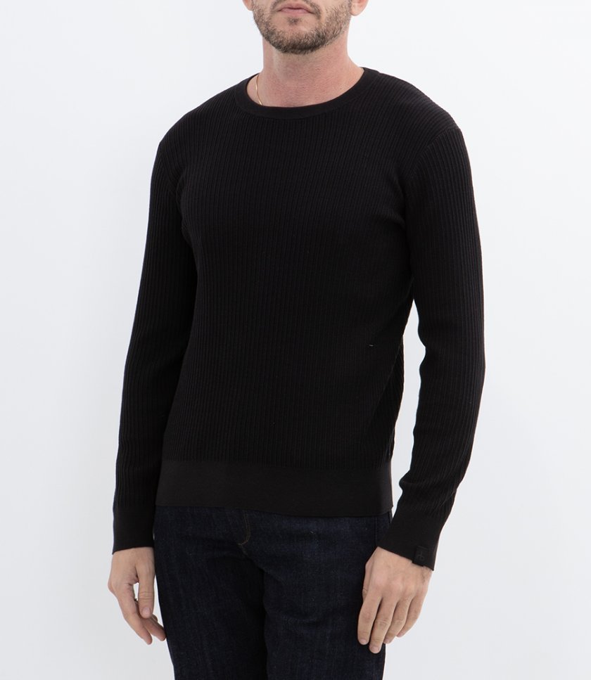 JAYCE SILK BLEND CREW
