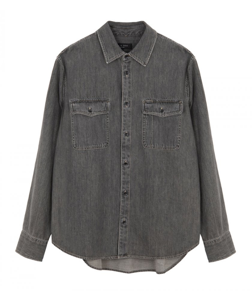 RAG & BONE - JACK INFUSE DENIM SHIRT