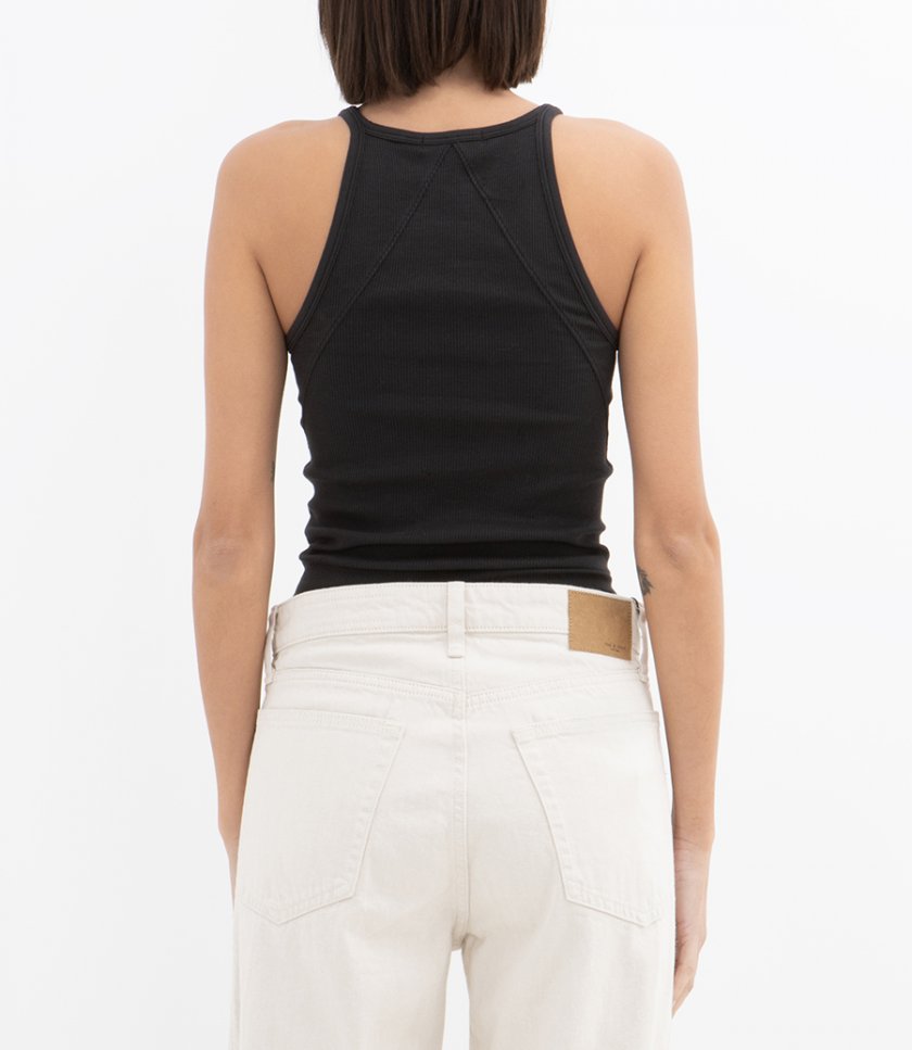 THE ESSENTIAL RIB LONS STRING TANK