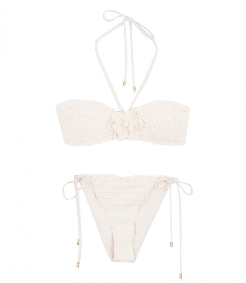 BEACHWEAR - AWAKEN CROCHET FLOWER BIKINI