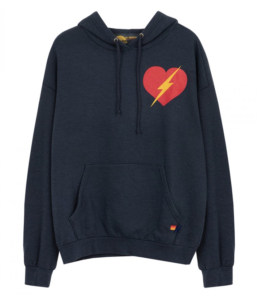 AVIATOR NATION - BOLT HEART PULLOVER HOODIE