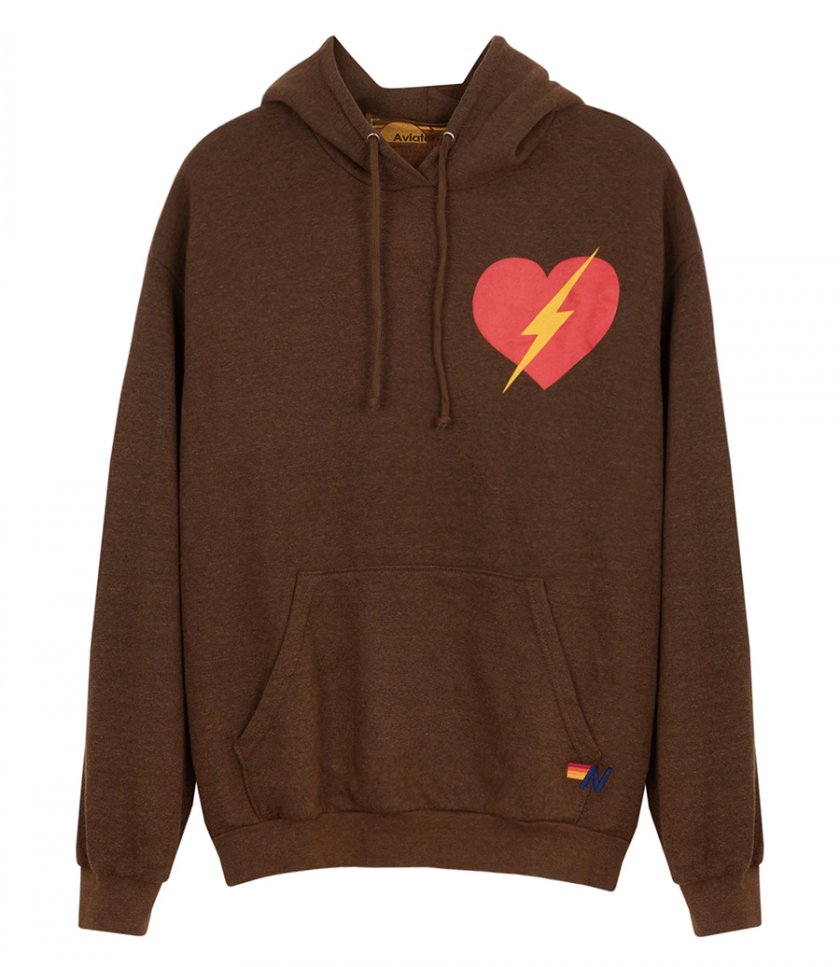 AVIATOR NATION - BOLT HEART PULLOVER HOODIE