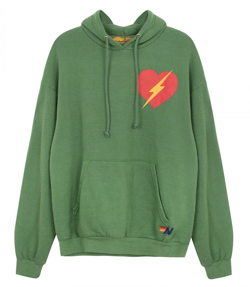 HOODIES - BOLT HEART PULLOVER HOODIE