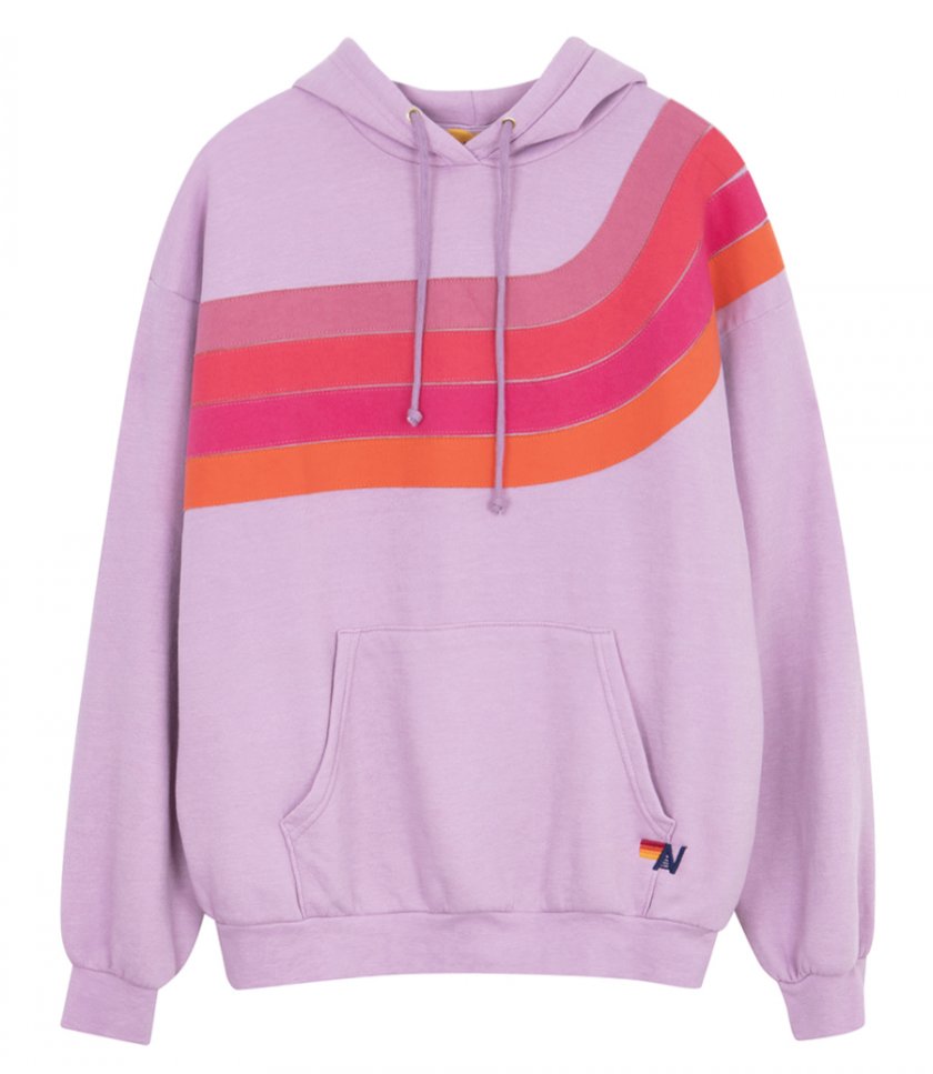 AVIATOR NATION - WAVE STRIPE 4 PULLOVER HOODIE