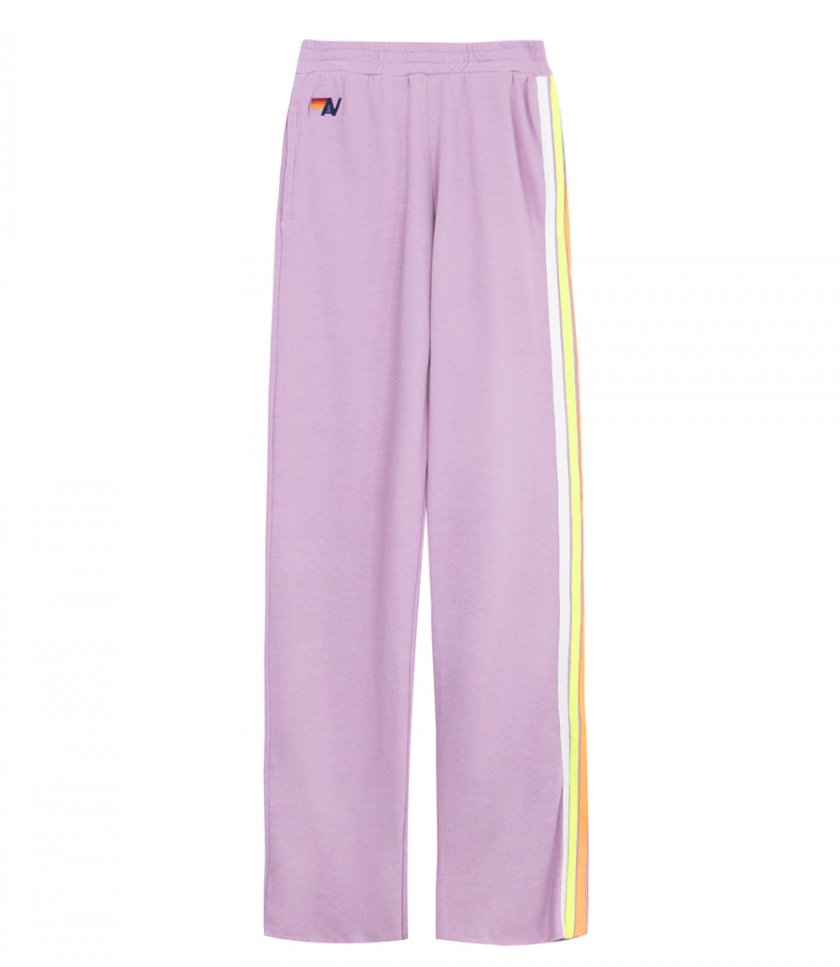 AVIATOR NATION - WOMENS 5 STRIPE WIDE LEG POCKET PANT