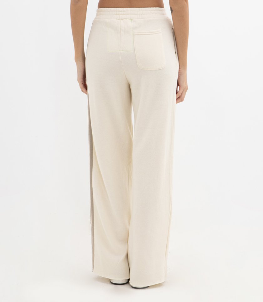 WOMENS 5 STRIPE WIDE LEG POCKET PANT