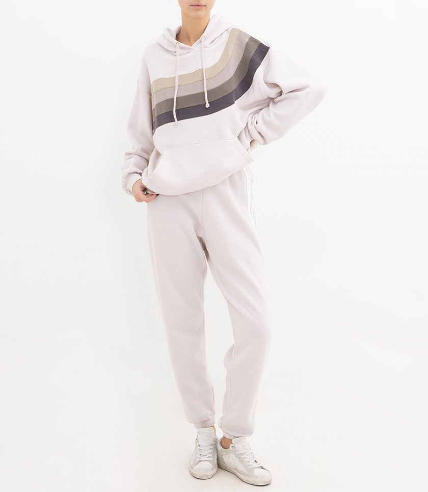WAVE STRIPE 4 PULLOVER HOODIE
