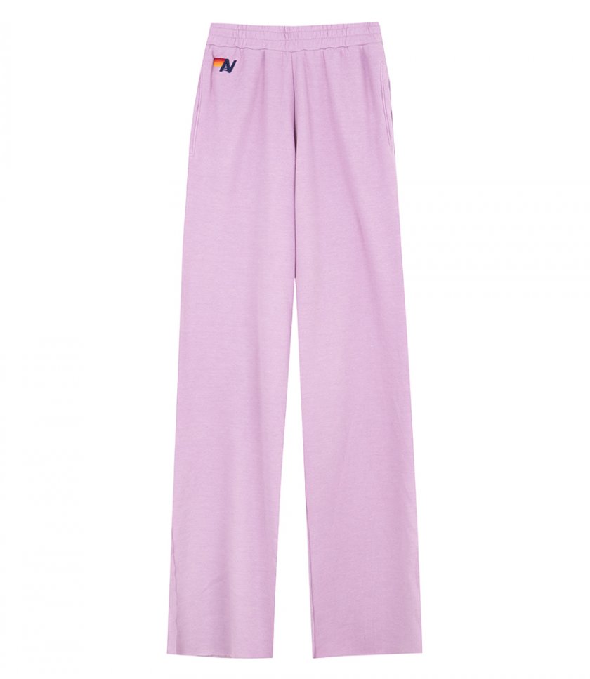 AVIATOR NATION - WOMENS WIDE LEG POCKET SWEATPANT