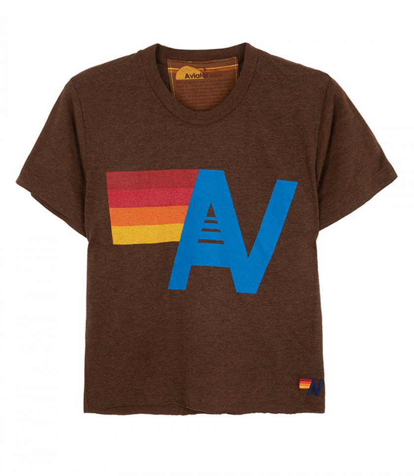 AVIATOR NATION - WOMENS LOGO BOYFRIEND TEE