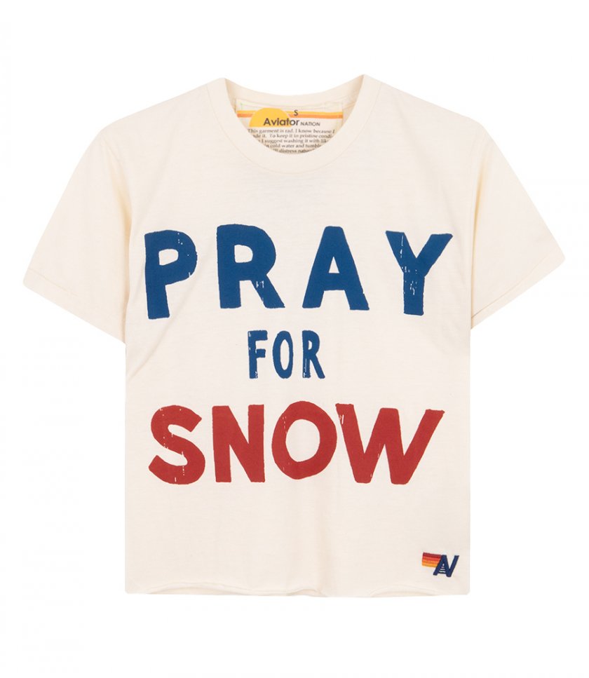 CLOTHES - WOMENS PRAY FOR SNOW TEE