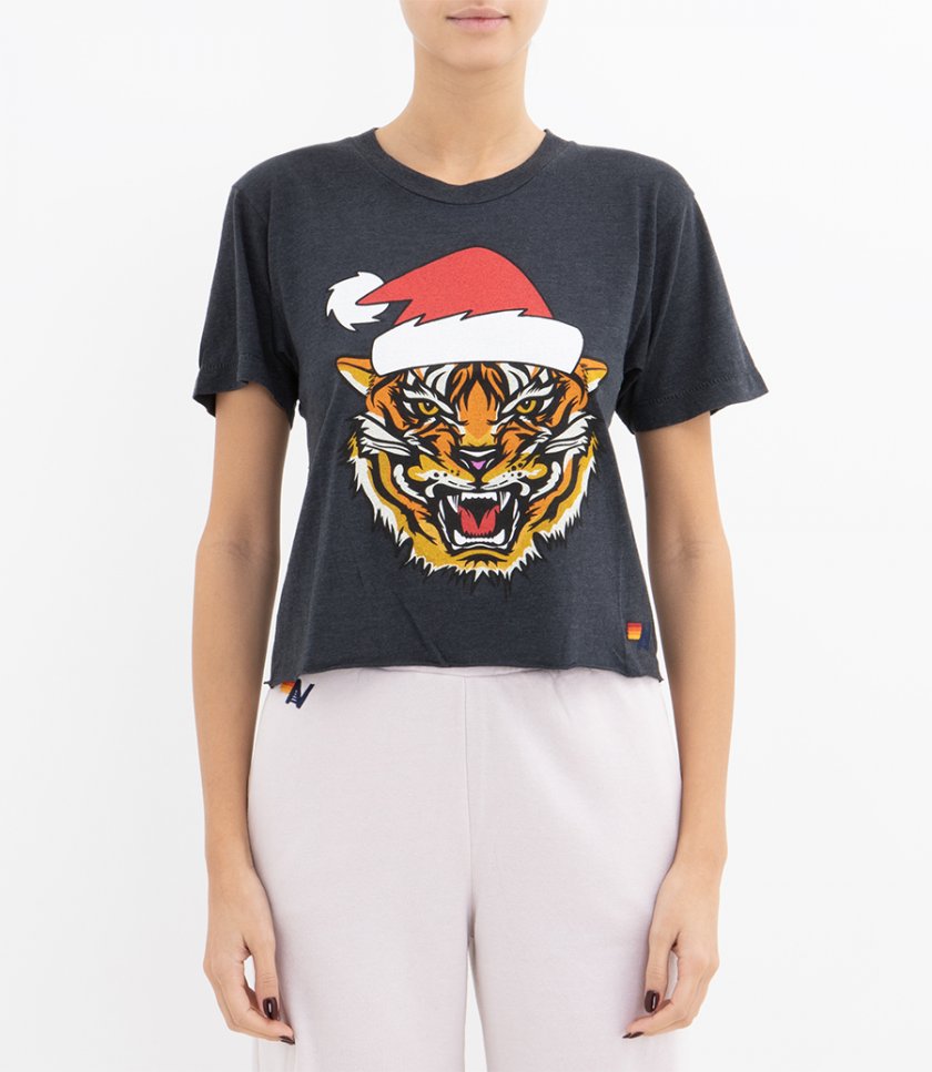 SANTA TIGER BIG BOYFRIEND TEE