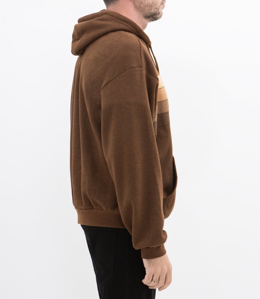 WAVE STRIPE 4 PULLOVER HOODIE