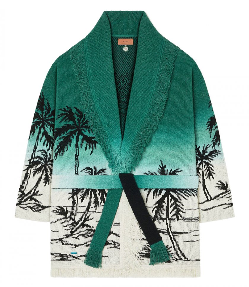 ALANUI - WAVE BLOOM CARDIGAN