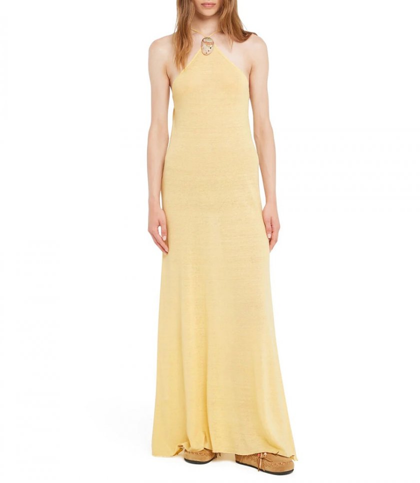 MERMAID INSIDE HALTER NECK DRESS