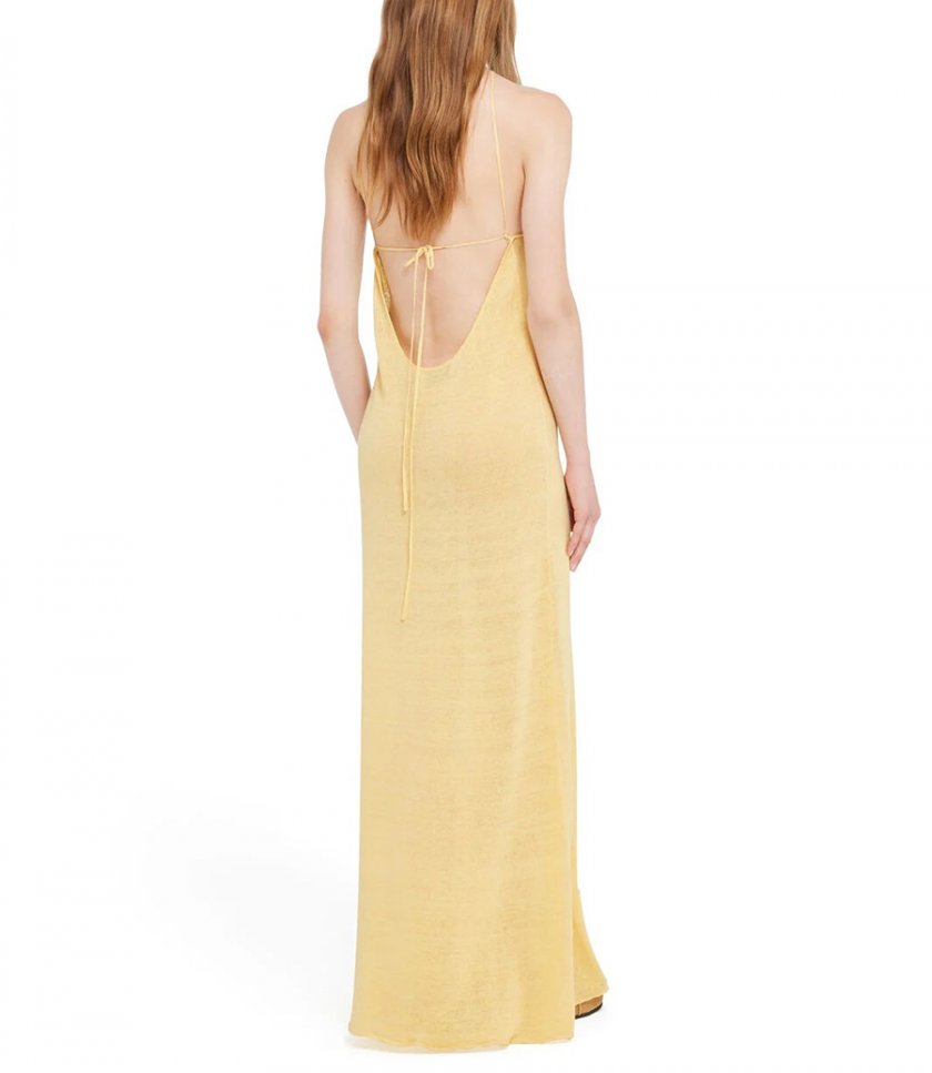 MERMAID INSIDE HALTER NECK DRESS