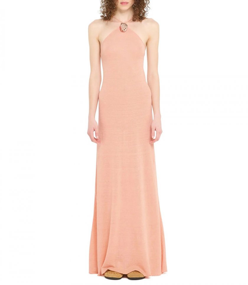 MERMAID INSIDE HALTER NECK DRESS