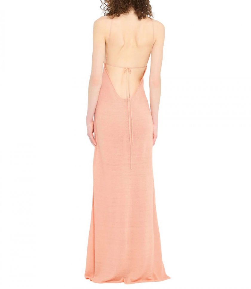 MERMAID INSIDE HALTER NECK DRESS