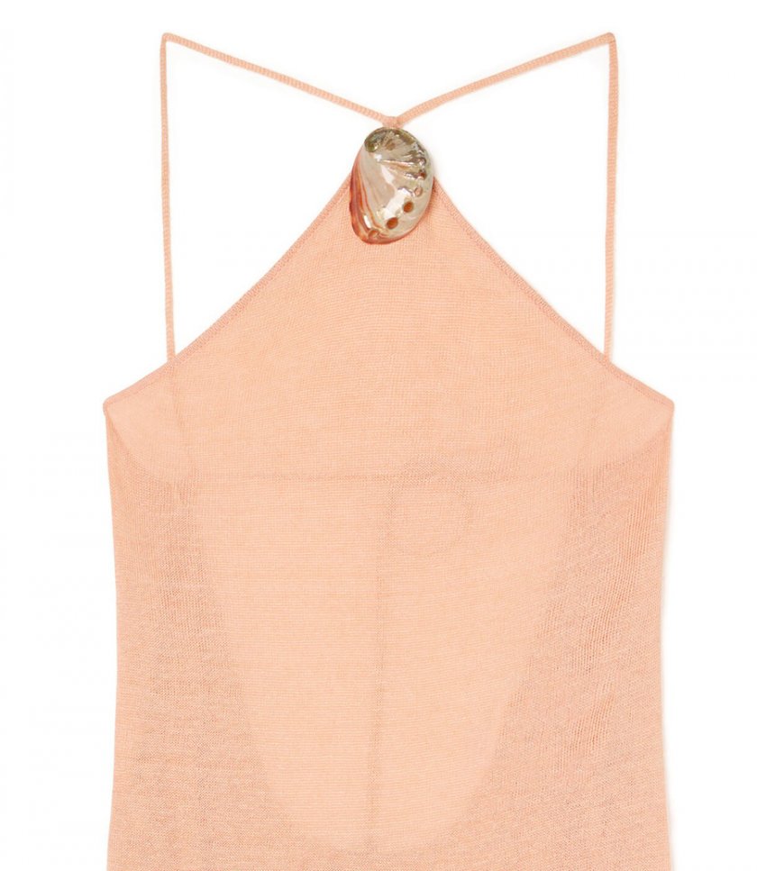MERMAID INSIDE HALTER NECK DRESS