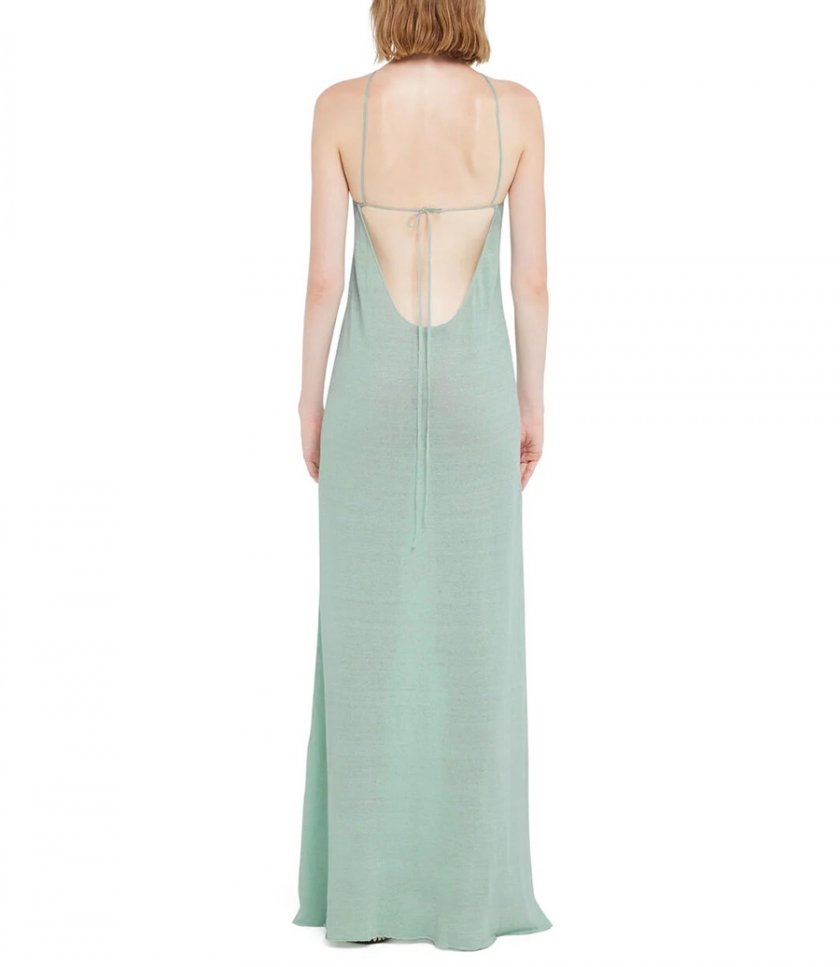 MERMAID INSIDE HALTER NECK DRESS