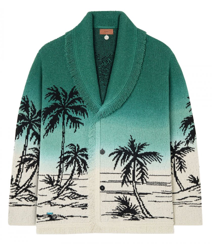 ALANUI - WAVE BLOOM CARDIGAN