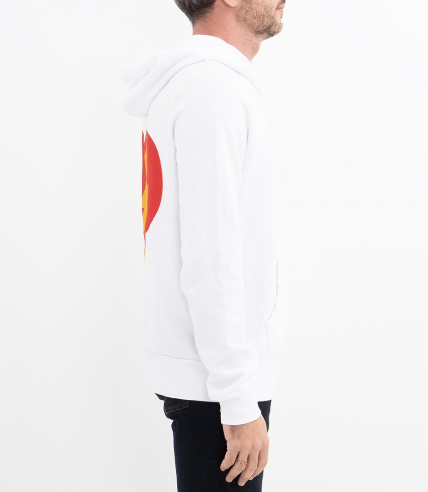 BOLT HEART ZIP HOODIE